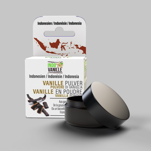 Premium Vanillepulver „IndoVanille“ Indonesische Vanille